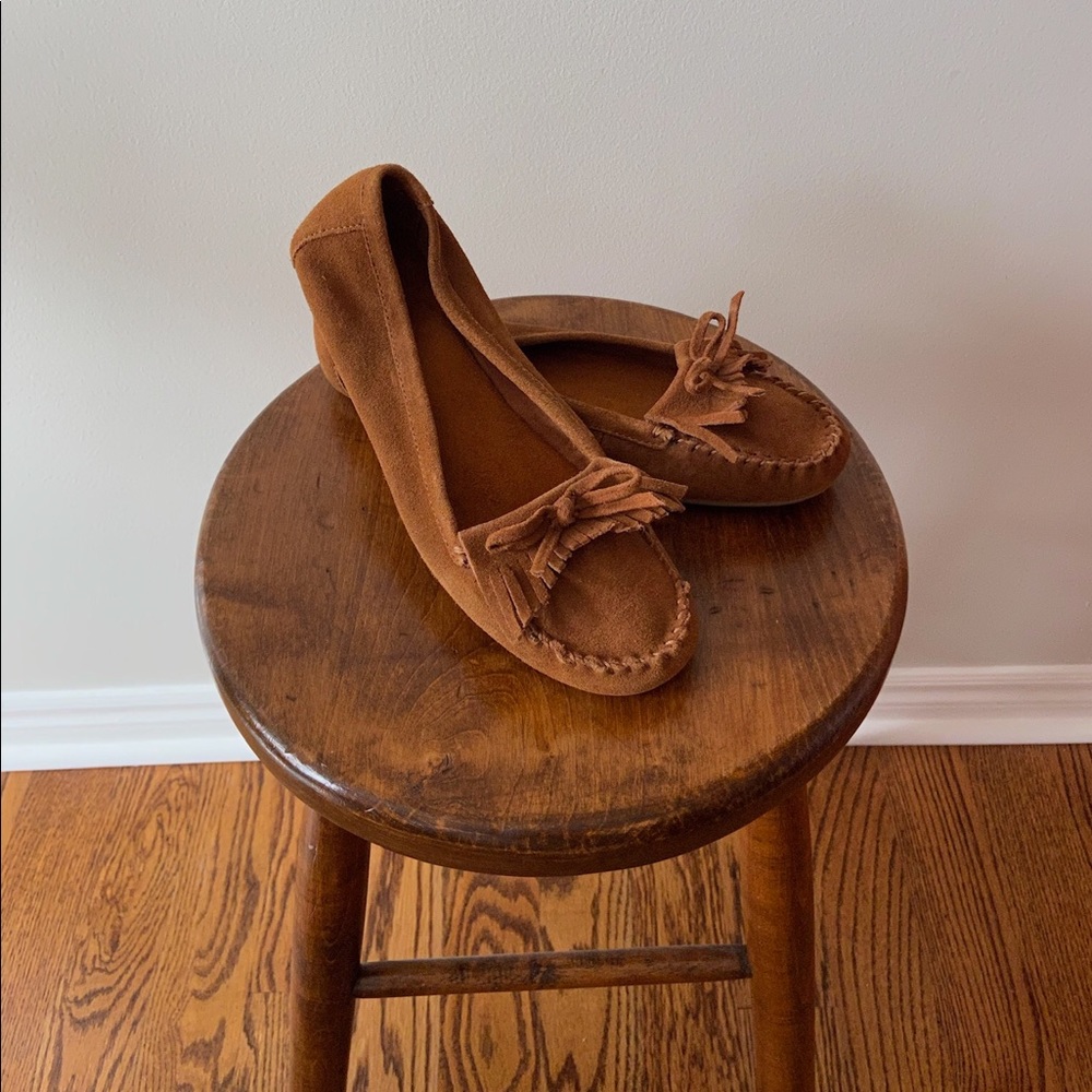 Minnetonka Suede Moccasins